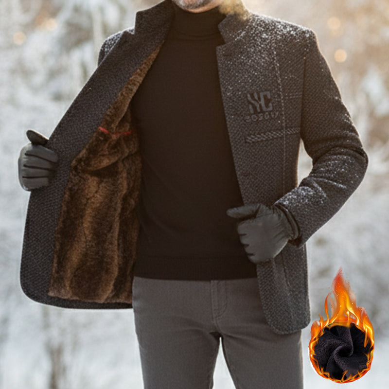 🧥 60% RABATT JETZT! 🔥 Lässiger Herren-Kurzmantel - Leicht & Wärmend, Perfekt für Herbst und Winter ❄️✨