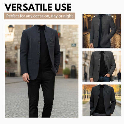 🧥 60% RABATT JETZT! 🔥 Lässiger Herren-Kurzmantel - Leicht & Wärmend, Perfekt für Herbst und Winter ❄️✨