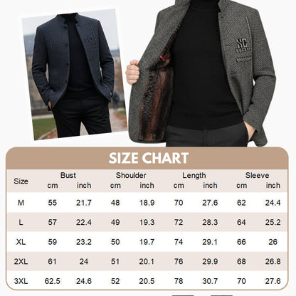 🧥 60% RABATT JETZT! 🔥 Lässiger Herren-Kurzmantel - Leicht & Wärmend, Perfekt für Herbst und Winter ❄️✨