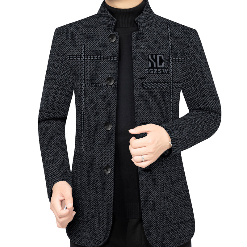 🧥 60% RABATT JETZT! 🔥 Lässiger Herren-Kurzmantel - Leicht & Wärmend, Perfekt für Herbst und Winter ❄️✨