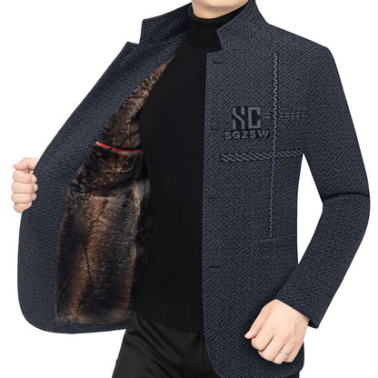 🧥 60% RABATT JETZT! 🔥 Lässiger Herren-Kurzmantel - Leicht & Wärmend, Perfekt für Herbst und Winter ❄️✨