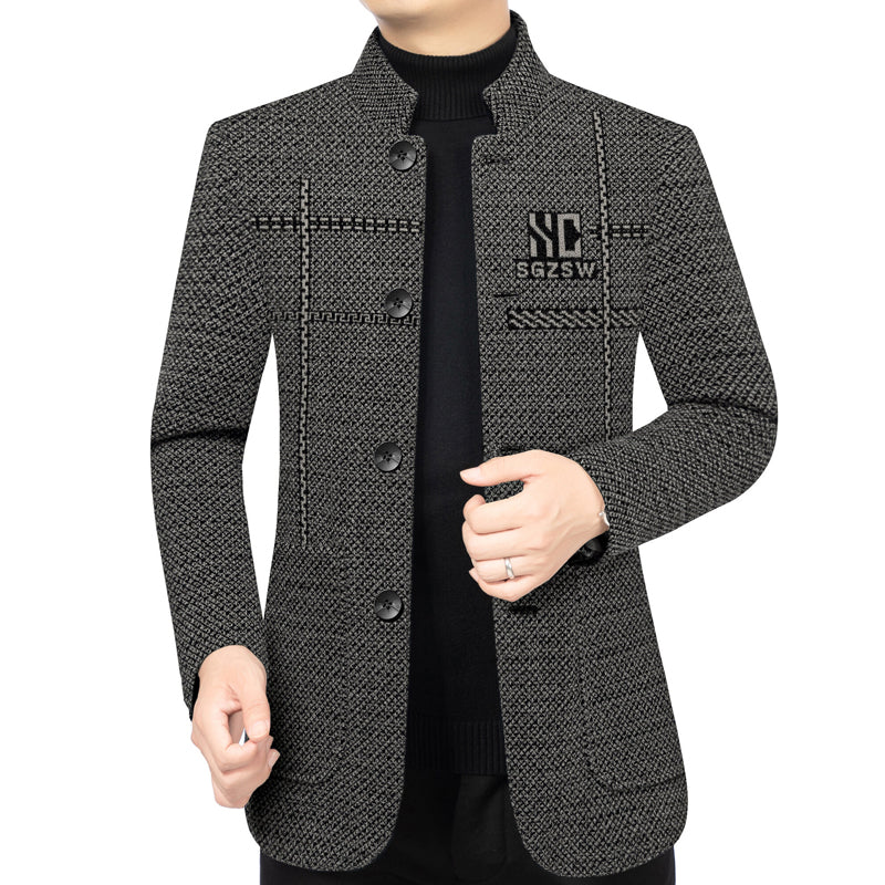 🧥 60% RABATT JETZT! 🔥 Lässiger Herren-Kurzmantel - Leicht & Wärmend, Perfekt für Herbst und Winter ❄️✨