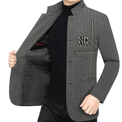 🧥 60% RABATT JETZT! 🔥 Lässiger Herren-Kurzmantel - Leicht & Wärmend, Perfekt für Herbst und Winter ❄️✨