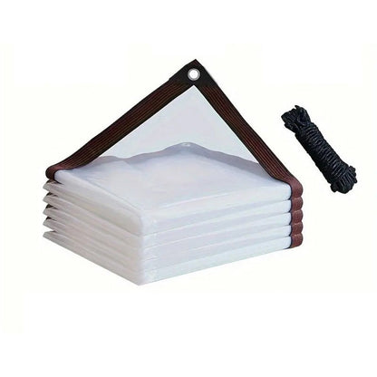 📢📢50% RABATT !!⏰Hochbelastbare transparente wasserdichte isolierte Plane🛡️🌧️