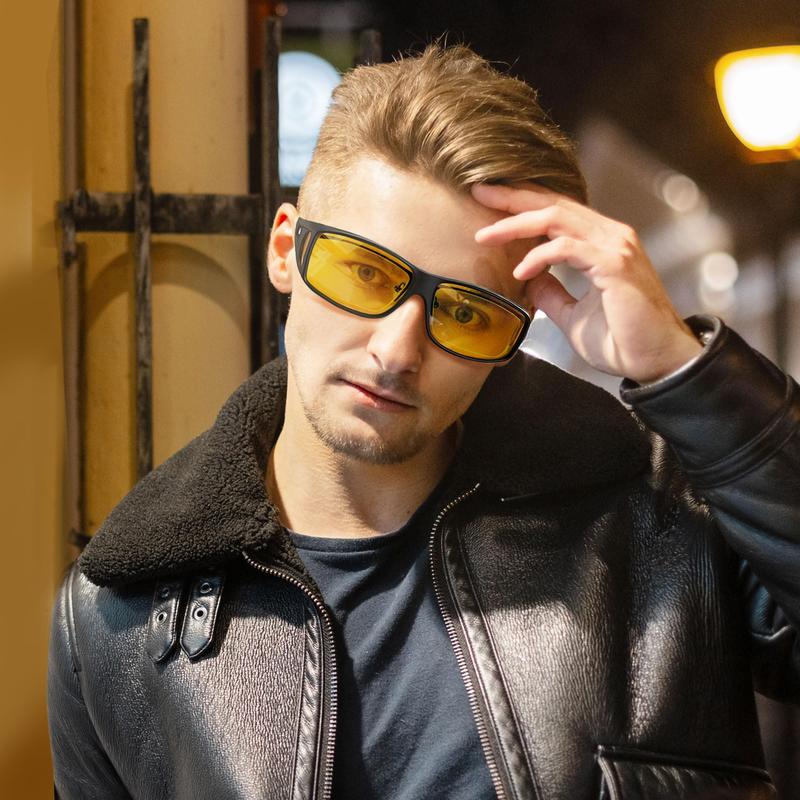 👓👓 Dark Vision-Fahrbrille – entspiegelt und polarisiert, perfekt für Nachtfahrten ✨✨