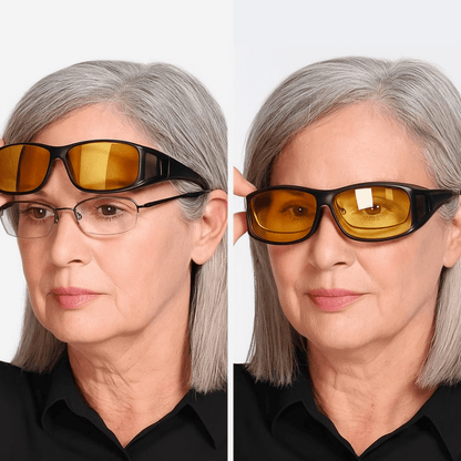 👓👓 Dark Vision-Fahrbrille – entspiegelt und polarisiert, perfekt für Nachtfahrten ✨✨