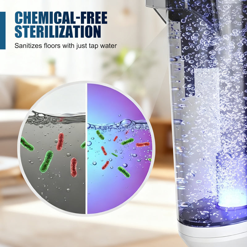 🧹 3-IN-1-NASS-TROCKENSAUGER – Saugen, Wischen &  Waschen in einem Schritt • Elektrolytische Sterilisierung • Automatische Selbstreinigung