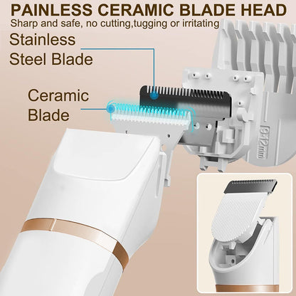 ✂️ 3-in-1 elektrischer Trimmer für Bart Nase und Körper