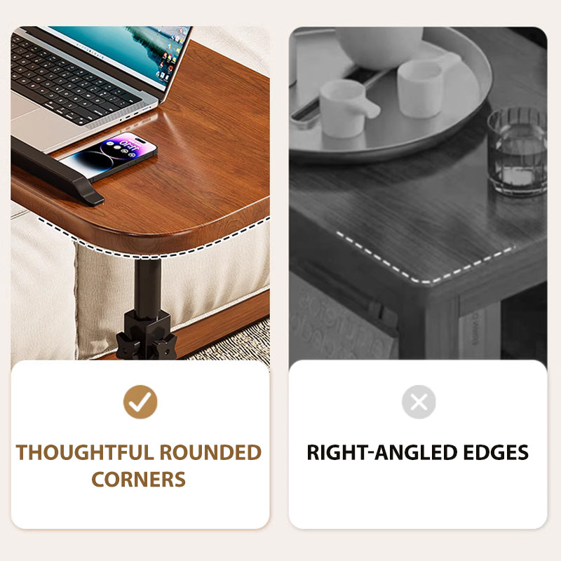 🛠️ 66% RABATT! 🎉 C-förmiger Klapptisch – Höhenverstellbar, Platzsparend & Stabile Arbeitsfläche 🪑📦