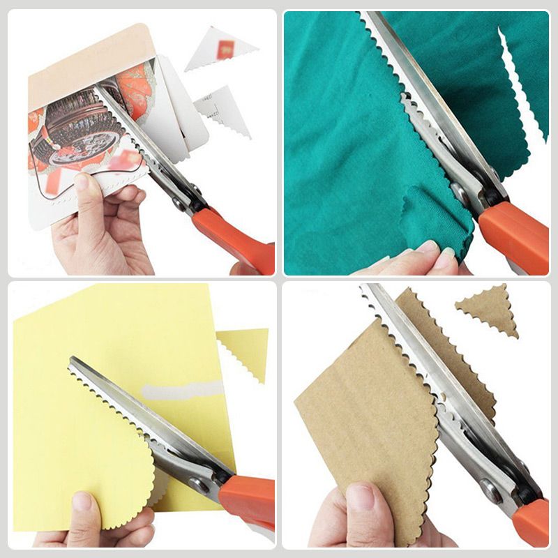 ✂️ 50% RABATT! 🧵 Multifunktionale Zickzack-Schere – Gezackte Klingen, präzise & langlebig – Ideal für Stoffe, Nähprojekte & Bastelarbeiten ✨