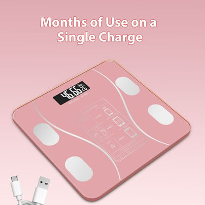 🏅55 % Rabatt🔥 Intelligente Digitalwaage für Gewicht und Körperfett 🏃‍