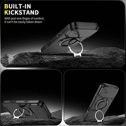 🔥 Heute -50 %! 🔥 Magnetische Handyhülle mit Ringständer für iPhone