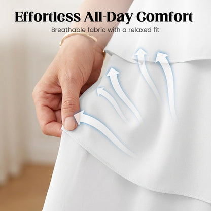 💎 60% RABATT! 💎 Elegantes, mehrlagiges Rüschenkleid für Damen – Pflegeleicht, vielseitig & perfekt für jeden Anlass 💃✨