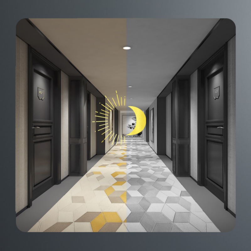 Drahtlose Video-Türklingel mit Monitor