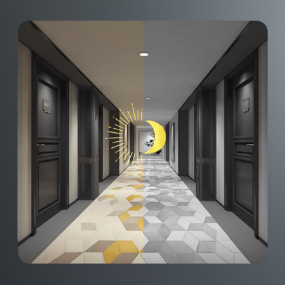 Drahtlose Video-Türklingel mit Monitor