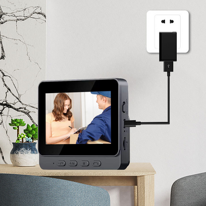 Drahtlose Video-Türklingel mit Monitor