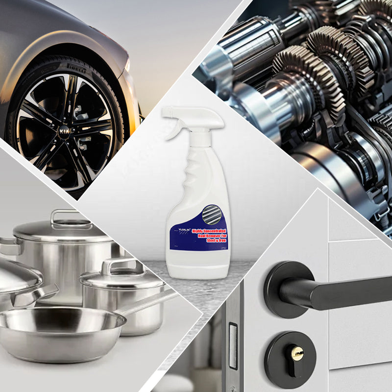 ✨50 % RABATT🔩Hochkonzentrierter Rostentferner – Wirksam auf Stahl/Eisen, schnell wirkend und schonend zu Metalloberflächen✨