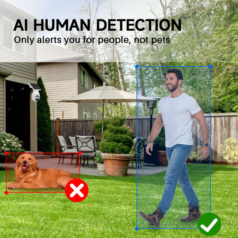 🥳2026 HEISSER VERKAUF🥳💞50.000+ VERKAUFT!📹⚡ Sehen Sie alles, sorgen Sie sich um nichts. True Wireless 355°-Solarkamera – 55 % RABATT!🏠🔭