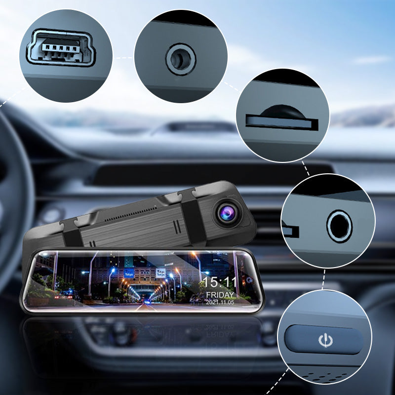 💥 50 % Rabatt! Rückspiegel-Dashcam mit Front- & Rückkamera – 720P, Nachtsicht, Sprachsteuerung & Touchscreen 🚗📹 Limitiertes Angebot ⏳