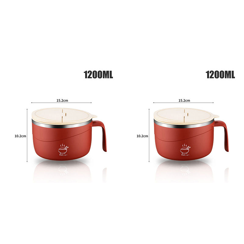 ⏰Letzte 4 Stunden Angebot: 50 % sparen🔥304 Edelstahl isolierte Ramen-Schüssel