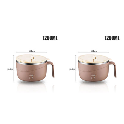 ⏰Letzte 4 Stunden Angebot: 50 % sparen🔥304 Edelstahl isolierte Ramen-Schüssel