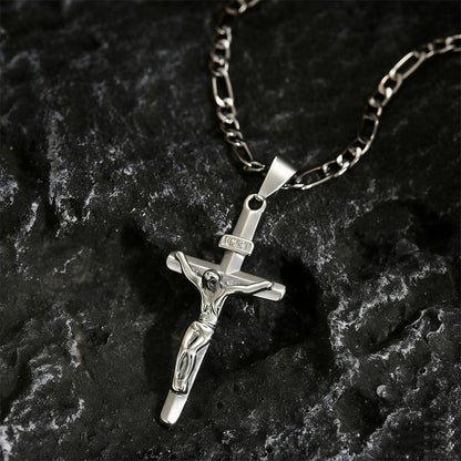 Kette mit Kreuz-Anhänger – Goldfarben ✝️💛Die Veranstaltung findet derzeit statt.