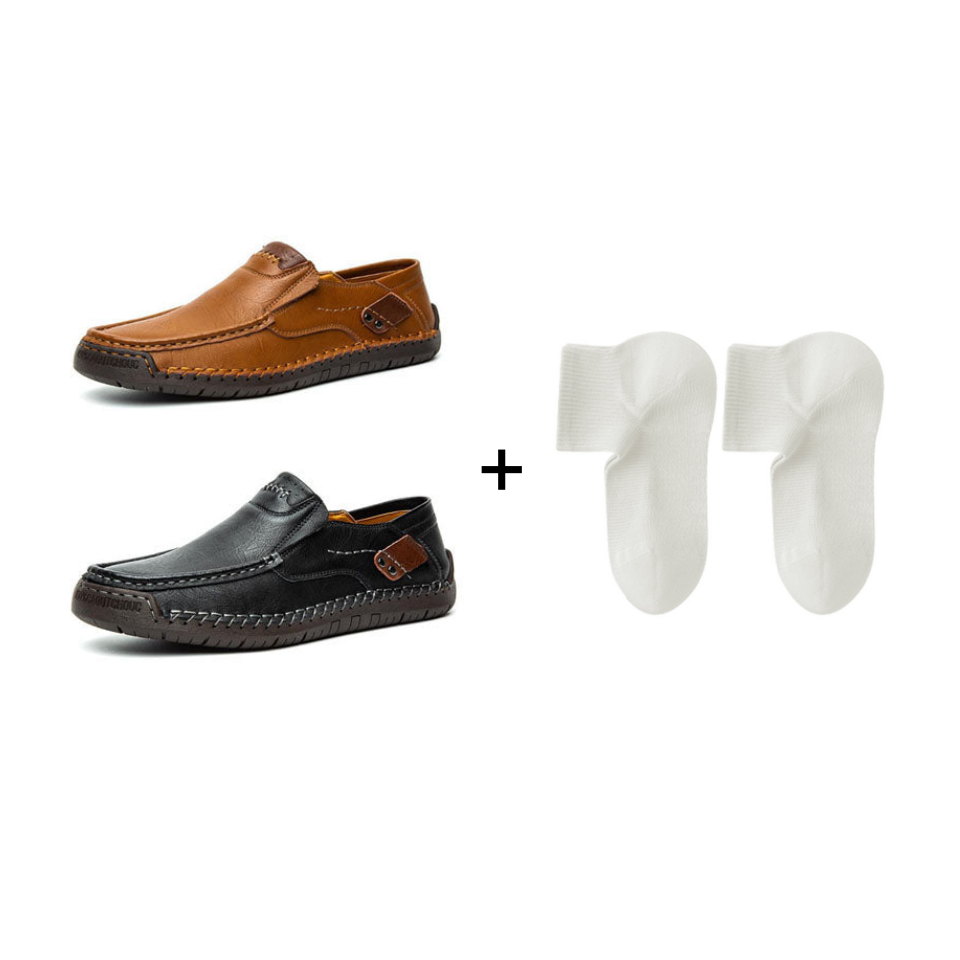 🔥Atmungsaktives Kalbsleder🔥Klassische, bequeme Lederschuhe für Herren