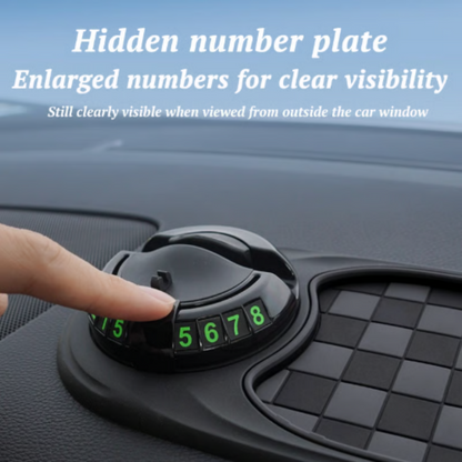🚗 50 % Rabatt! Multifunktionale Auto-Matte – Handy, Parkscheibe & Ablage in einem! 🔥 Rutschfest, drehbar, immer griffbereit ⚡ Limitiertes Angebot ⏳