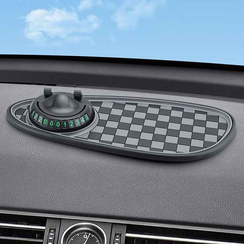🚗 50 % Rabatt! Multifunktionale Auto-Matte – Handy, Parkscheibe & Ablage in einem! 🔥 Rutschfest, drehbar, immer griffbereit ⚡ Limitiertes Angebot ⏳