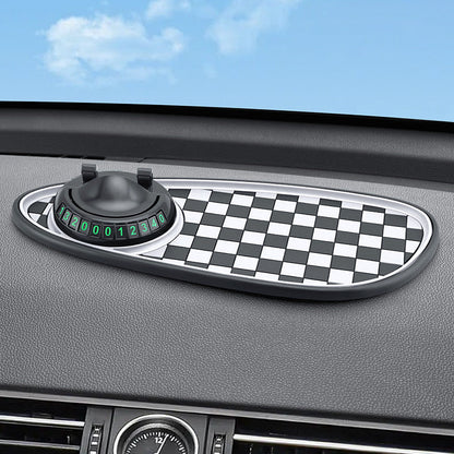 🚗 50 % Rabatt! Multifunktionale Auto-Matte – Handy, Parkscheibe & Ablage in einem! 🔥 Rutschfest, drehbar, immer griffbereit ⚡ Limitiertes Angebot ⏳