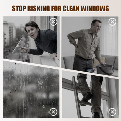 🤖 Automatischer Fensterreinigungsroboter – Mit Smart Spray für mühelose Sauberkeit