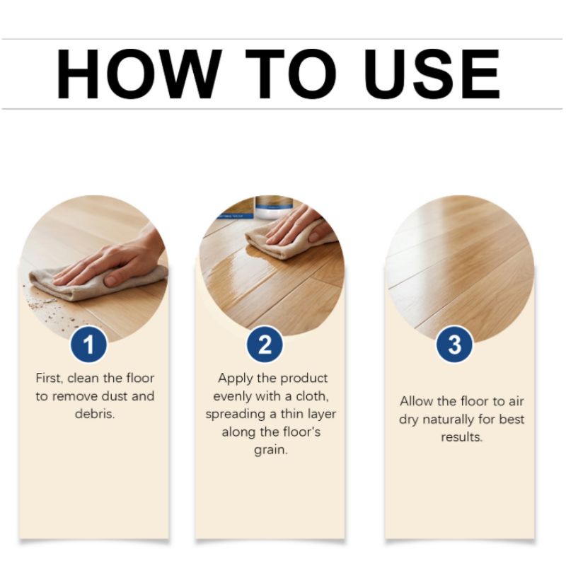 ✨ KAUFE 5, ERHALTE 5 GRATIS! 🏠 Ultimativer Bodenrenovierer & Poliermittel – Lang anhaltender Glanz, Versteckt Kratzer & Einfache Anwendung ✨