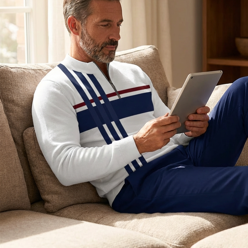 👕 60% RABATT! 🔥 Herren-Set mit Grafikprint – Pullover & Hose – Lässiger Streetstyle, Bequemer Stoff & Perfektes Match 👖