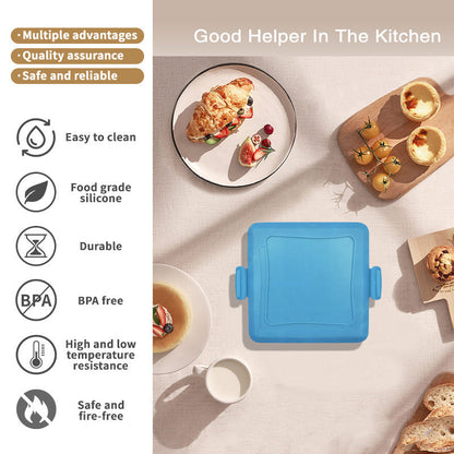 📢📢50 % RABATT！！💥Mikrowellen-Toaster & Sandwichmaker