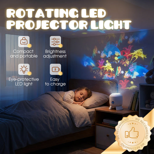 Rotierender LED-Projektor mit dynamischem Lichteffekt