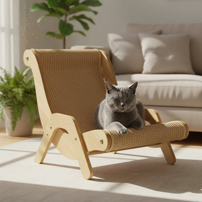 🐱 50% Rabatt – Große Sisal-Kratzbrett Katzenliege, kratzfest & fusselfrei, zum Krallenwetzen & Ausruhen