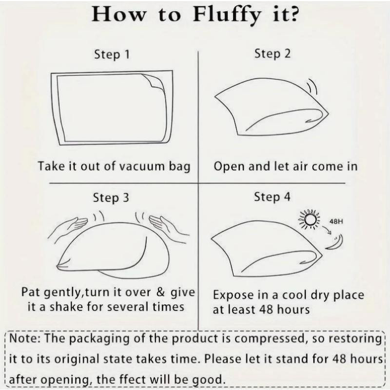 💤 2er-Set Nackenstützkissen im Hotelstil – Waschbar & komfortabel für erholsamen Schlaf