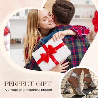 👡✨ Elegante Peep-Toe-Sandalen mit Absatz für Damen – Bequemer Blockabsatz, Verstellbarer Riemen & Stilvoll 💃