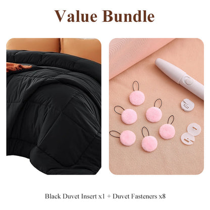 🏷️ 50 % Rabatt ! Premium Daunen-Touch Bettdecke – Kuschelig warm, ultra-leicht! ☁️ Box-Steppung mit Ecklaschen, formstabil & waschfest