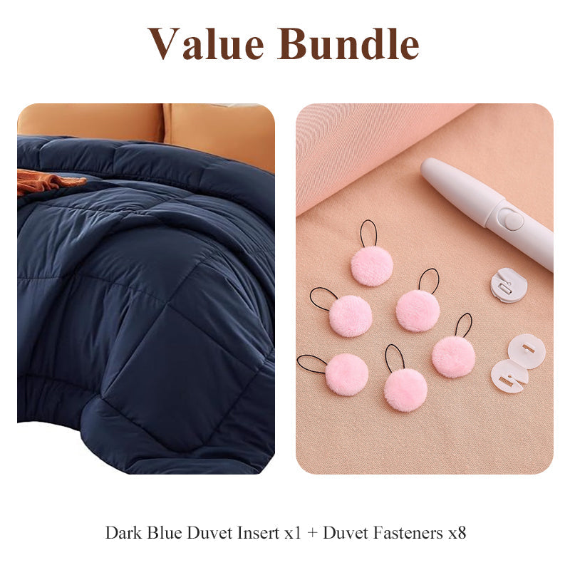 🏷️ 50 % Rabatt ! Premium Daunen-Touch Bettdecke – Kuschelig warm, ultra-leicht! ☁️ Box-Steppung mit Ecklaschen, formstabil & waschfest