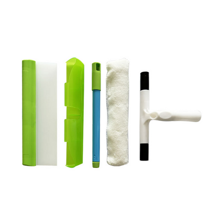 🚗🧼 Auto Reinigungsset 12" (5er Set) – Mikrofaser- & Abzieher für streifenfreie Felgen & Scheiben 🚿✨ Perfekte Glanzpflege ohne Kratzer – effizient & schonend