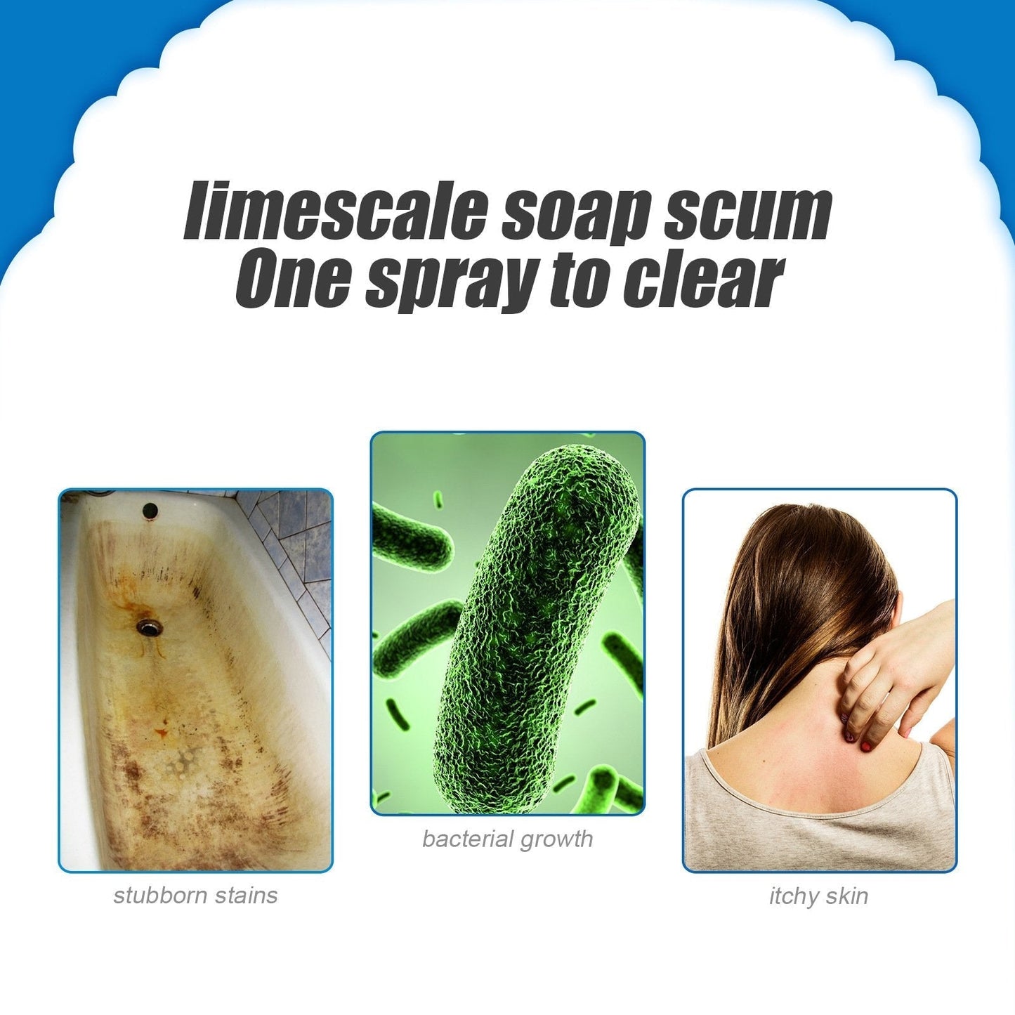 Spezialreiniger für Glasflecken