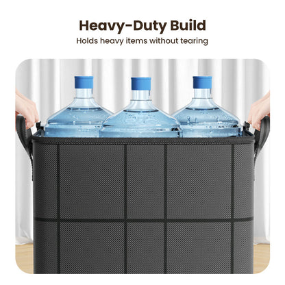 🧺JETZT 60 % RABATT!🛏️ Staubschutzhülle für Bettdecken und Bettwäsche – Großes Fassungsvermögen, strapazierfähiges Vliesmaterial & faltbares Design 🌿