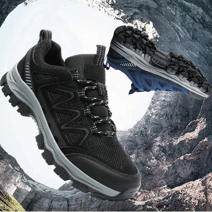 🥾 60% RABATT! ⛰️ Herren Leichte Wanderschuhe – Atmungsaktives Mesh, Rutschfeste Sohle & Gepolsterte Einlage 🌲