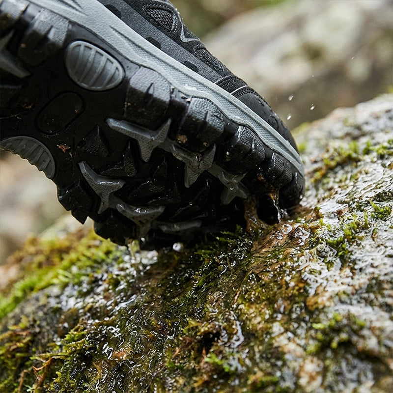 🥾 60% RABATT! ⛰️ Herren Leichte Wanderschuhe – Atmungsaktives Mesh, Rutschfeste Sohle & Gepolsterte Einlage 🌲