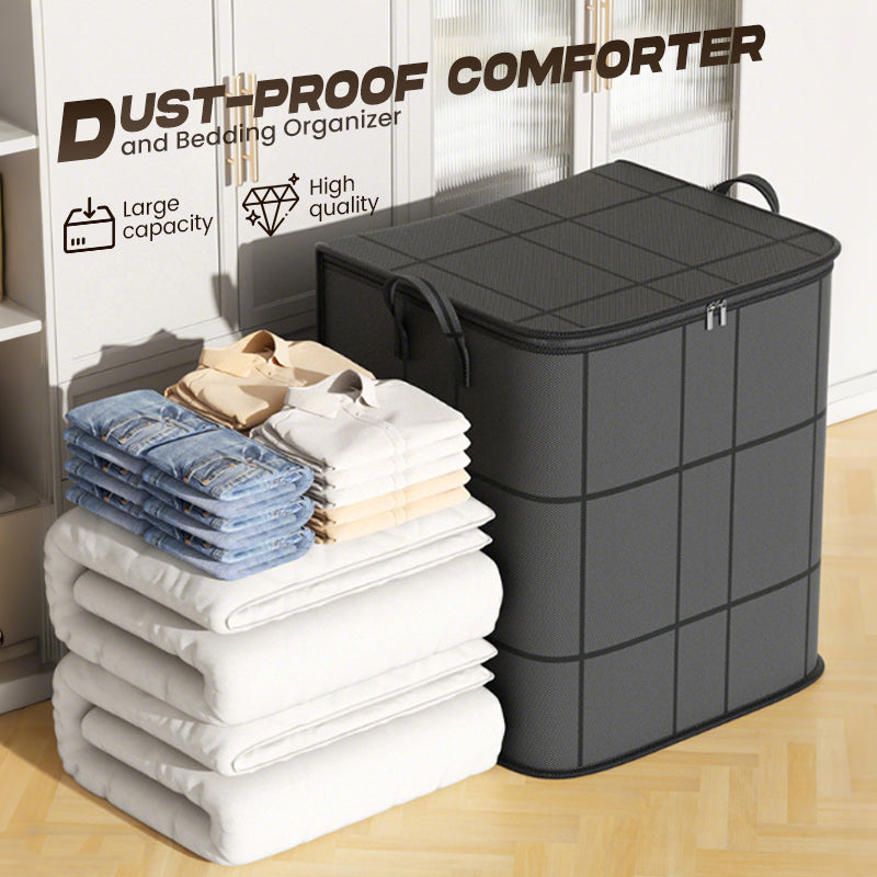 🧺📦Staubschutzhüllen für Bettdecken und Bettwäsche – großes Fassungsvermögen, strapazierfähiges Vliesmaterial und faltbar – ideal für die saisonale Aufbewahrung 🛏️