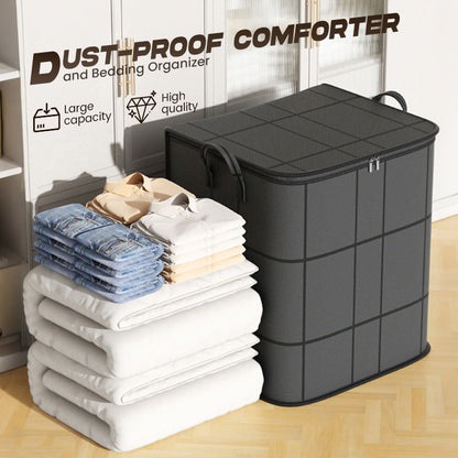 🧺📦Staubschutzhüllen für Bettdecken und Bettwäsche – großes Fassungsvermögen, strapazierfähiges Vliesmaterial und faltbar – ideal für die saisonale Aufbewahrung 🛏️