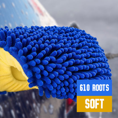 📢📢50 % Rabatt!! ⏰🚗 Robuster Autowaschmopp mit langem Griff | Teleskopierbar & Aluminium