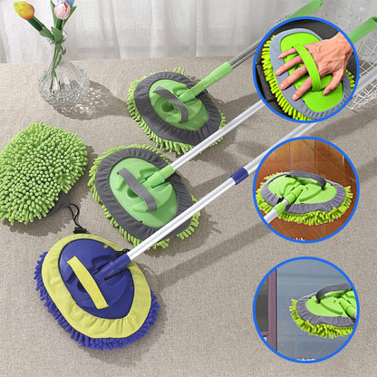 📢📢50 % Rabatt!! ⏰🚗 Robuster Autowaschmopp mit langem Griff | Teleskopierbar & Aluminium