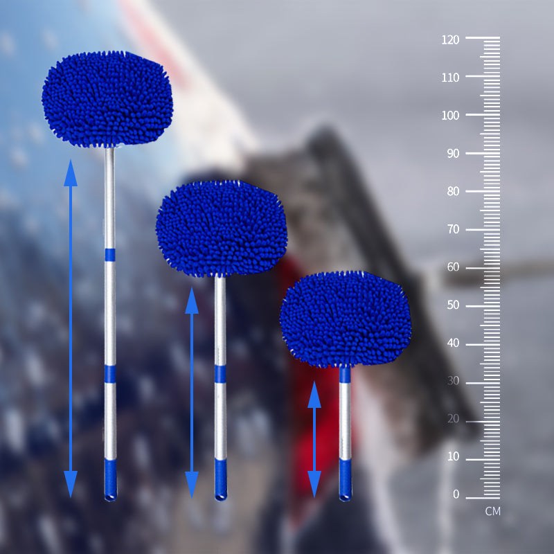 📢📢50 % Rabatt!! ⏰🚗 Robuster Autowaschmopp mit langem Griff | Teleskopierbar & Aluminium